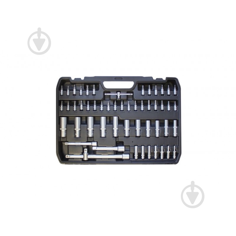 Набор головок и бит Forsage 1/2”(M)x1/4”(M)1/4"(F)×3/8"(M)3/8"(F)×1/2"(M) 172 шт. F-41723-5 - фото 3 Набор головок и бит Forsage 1/2”(M)x1/4”(M)1/4"(F)×3/8"(M)3/8"(F)×1/2"(M) 172 шт. F-41723-5 - фото 3