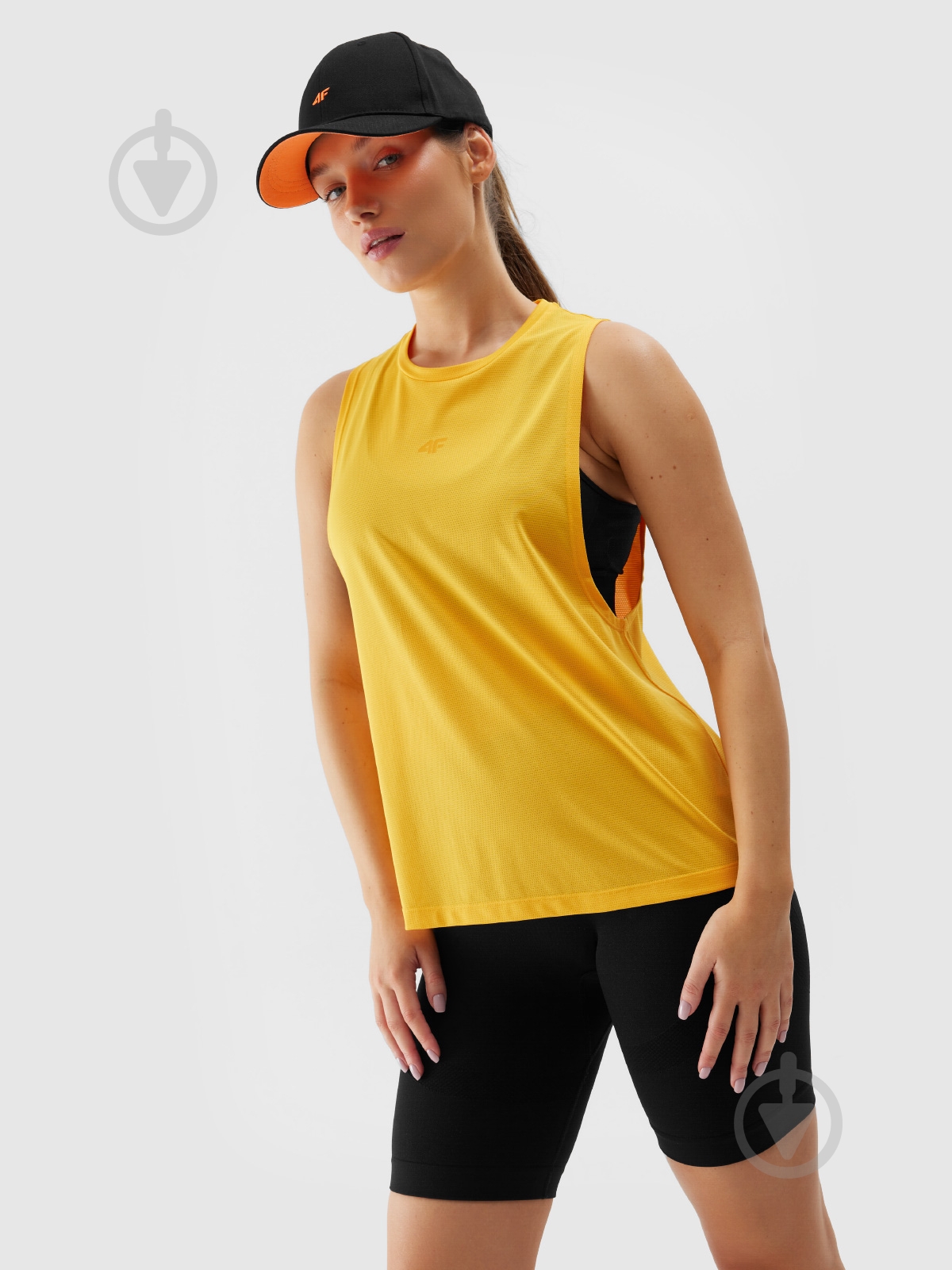 Майка 4F TSHIRT FNK F710 4FWSS24TFTSF710-70S р.XS жовтий - фото 5 Майка 4F TSHIRT FNK F710 4FWSS24TFTSF710-70S р.XS жовтий - фото 5