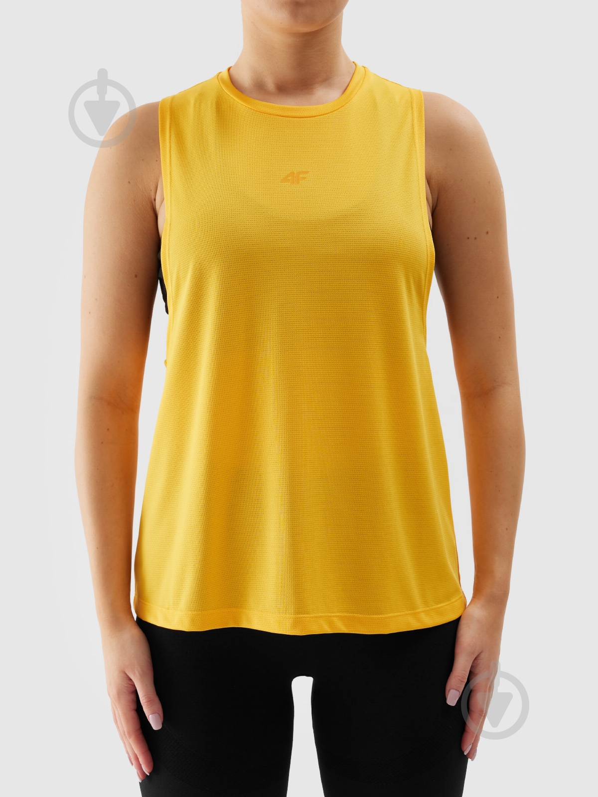 Майка 4F TSHIRT FNK F710 4FWSS24TFTSF710-70S р.XS жовтий - фото 6 Майка 4F TSHIRT FNK F710 4FWSS24TFTSF710-70S р.XS жовтий - фото 6