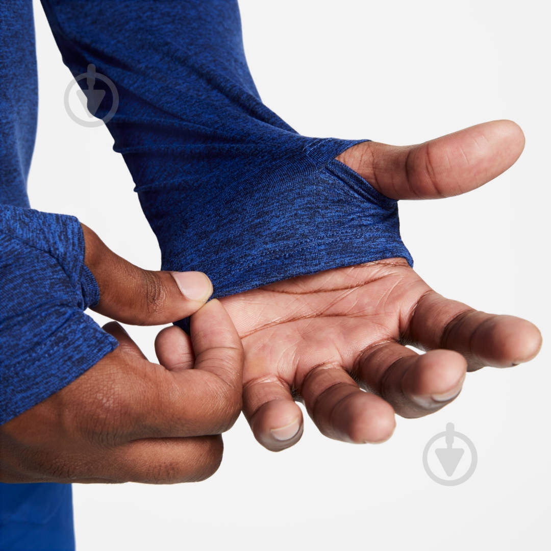 Джемпер Nike DF ELMNT TOP HZ DD4756-451 р. M синій - фото 10 Джемпер Nike DF ELMNT TOP HZ DD4756-451 р. M синій - фото 10