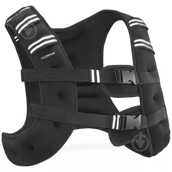 Жилет-обважнювач Cornix Жилет-обважнювач Weight Vest XR-0344 чорний 1x8 кг - фото 1 Жилет-обважнювач Cornix Жилет-обважнювач Weight Vest XR-0344 чорний 1x8 кг - фото 1