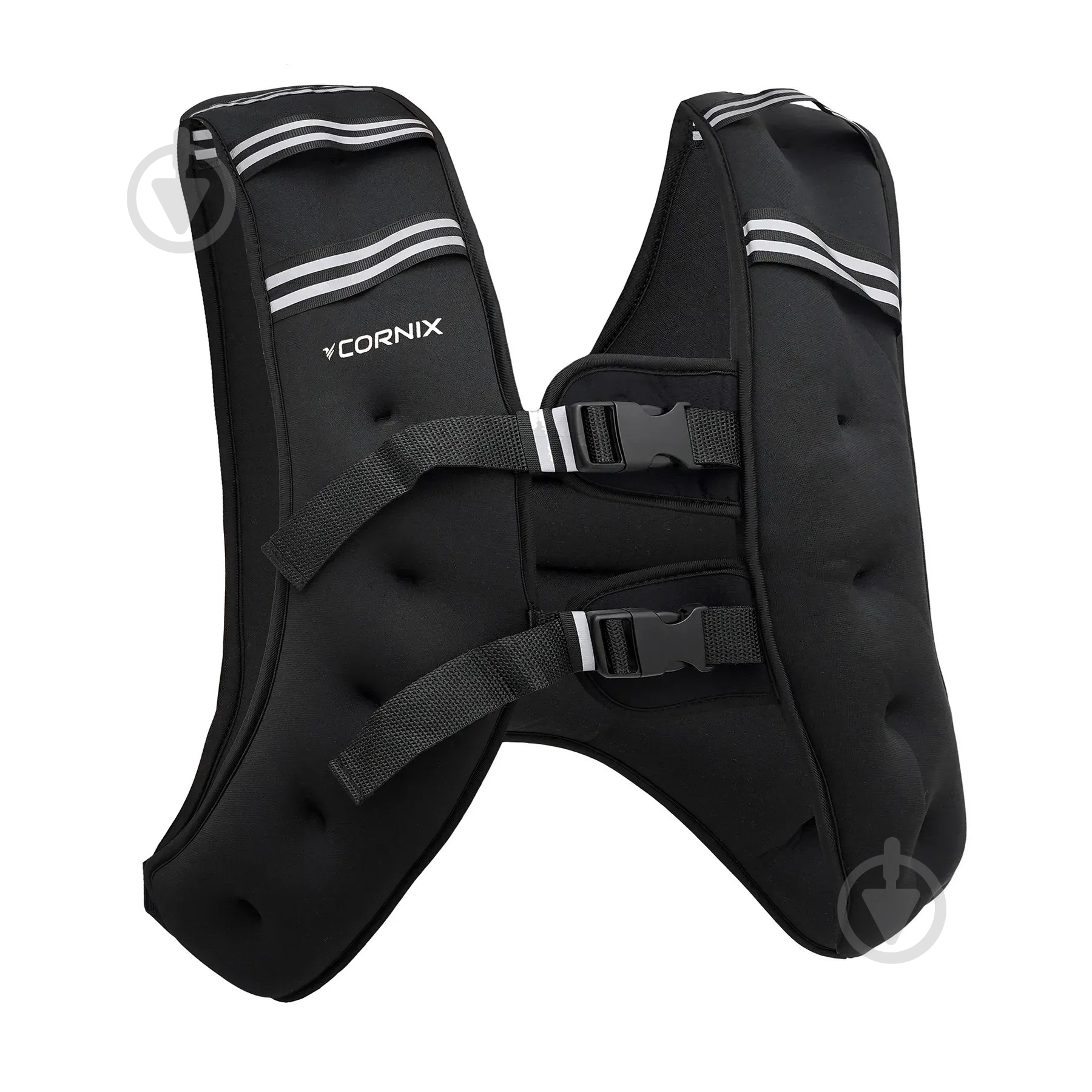 Жилет-обважнювач Cornix Жилет-обважнювач Weight Vest XR-0344 чорний 1x8 кг - фото 2 Жилет-обважнювач Cornix Жилет-обважнювач Weight Vest XR-0344 чорний 1x8 кг - фото 2
