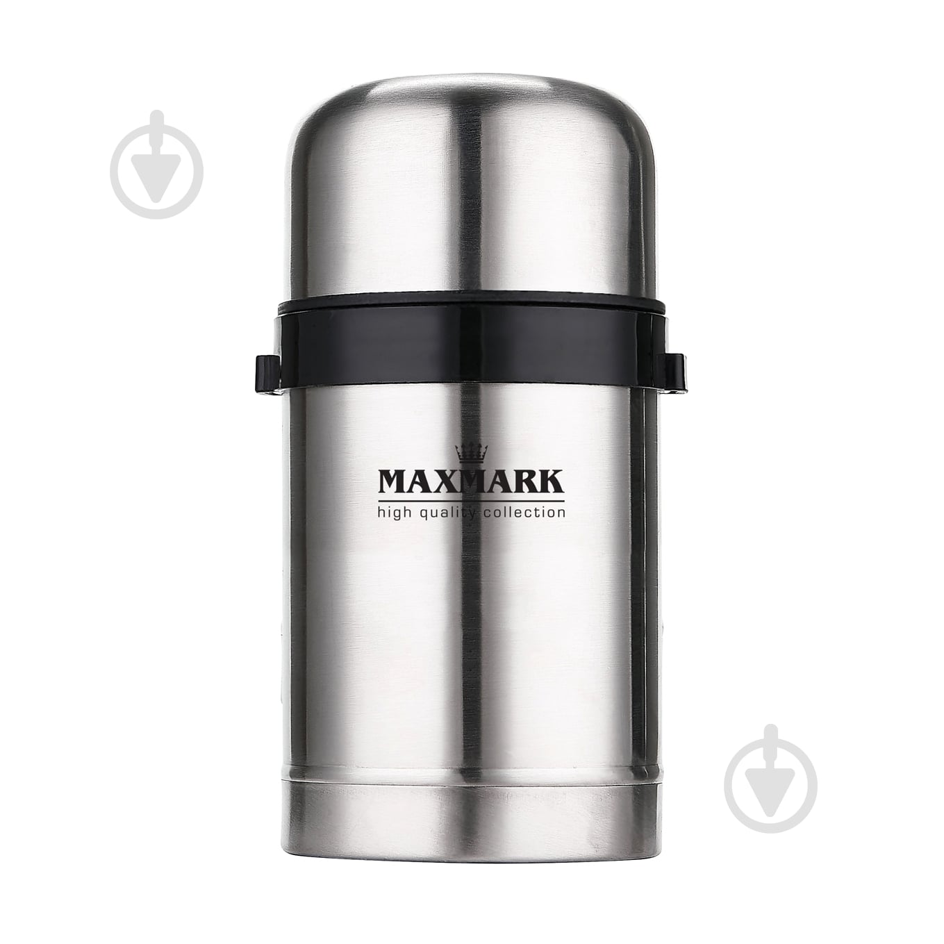 Термос для їжі Maxmark Classic 800 мл срібний MK-FT800 - фото 1