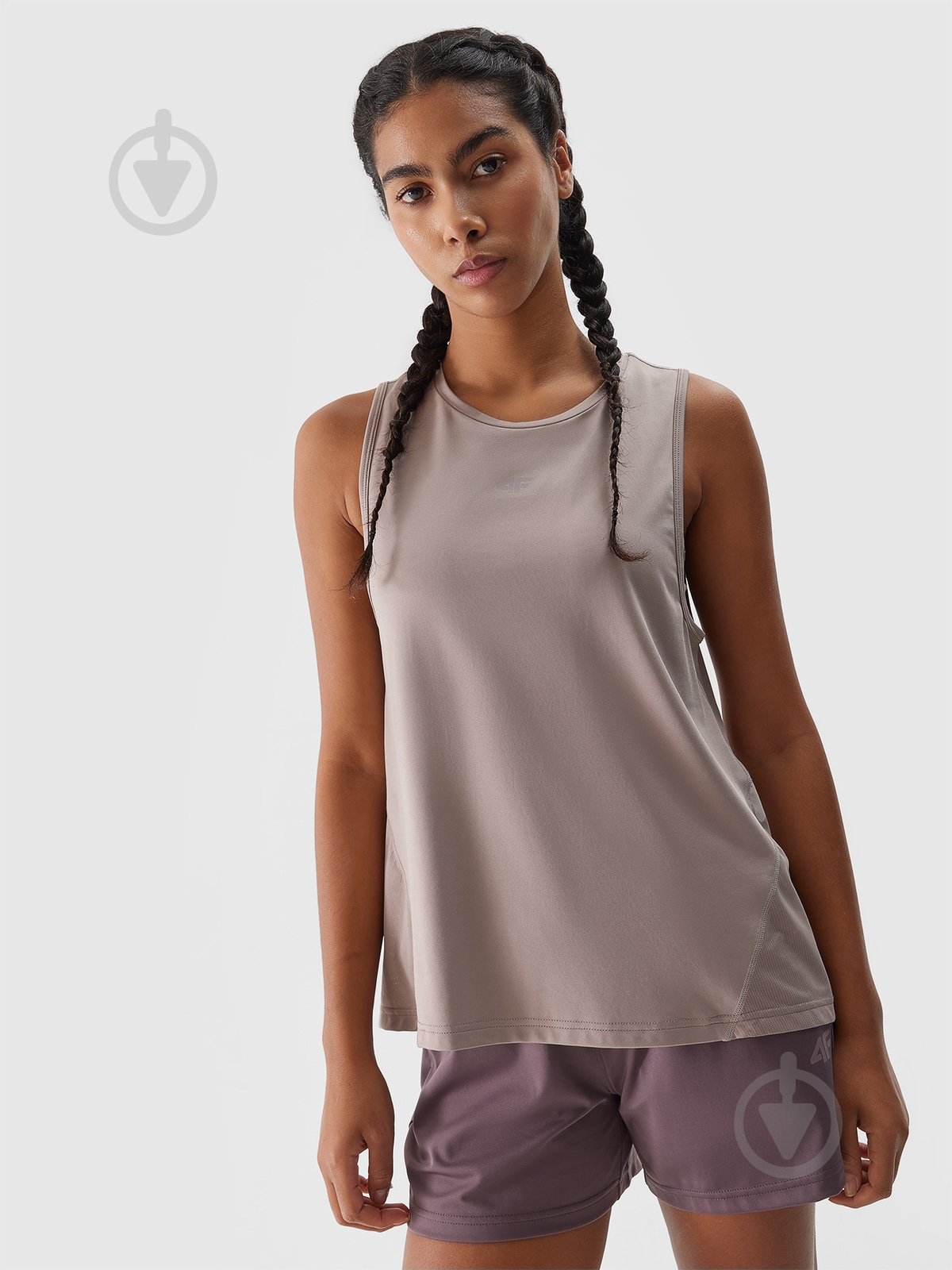 Майка 4F TSHIRT FNK F603 4FWSS24TFTSF603-83S р.L бежевый - фото 1 Майка 4F TSHIRT FNK F603 4FWSS24TFTSF603-83S р.L бежевый - фото 1