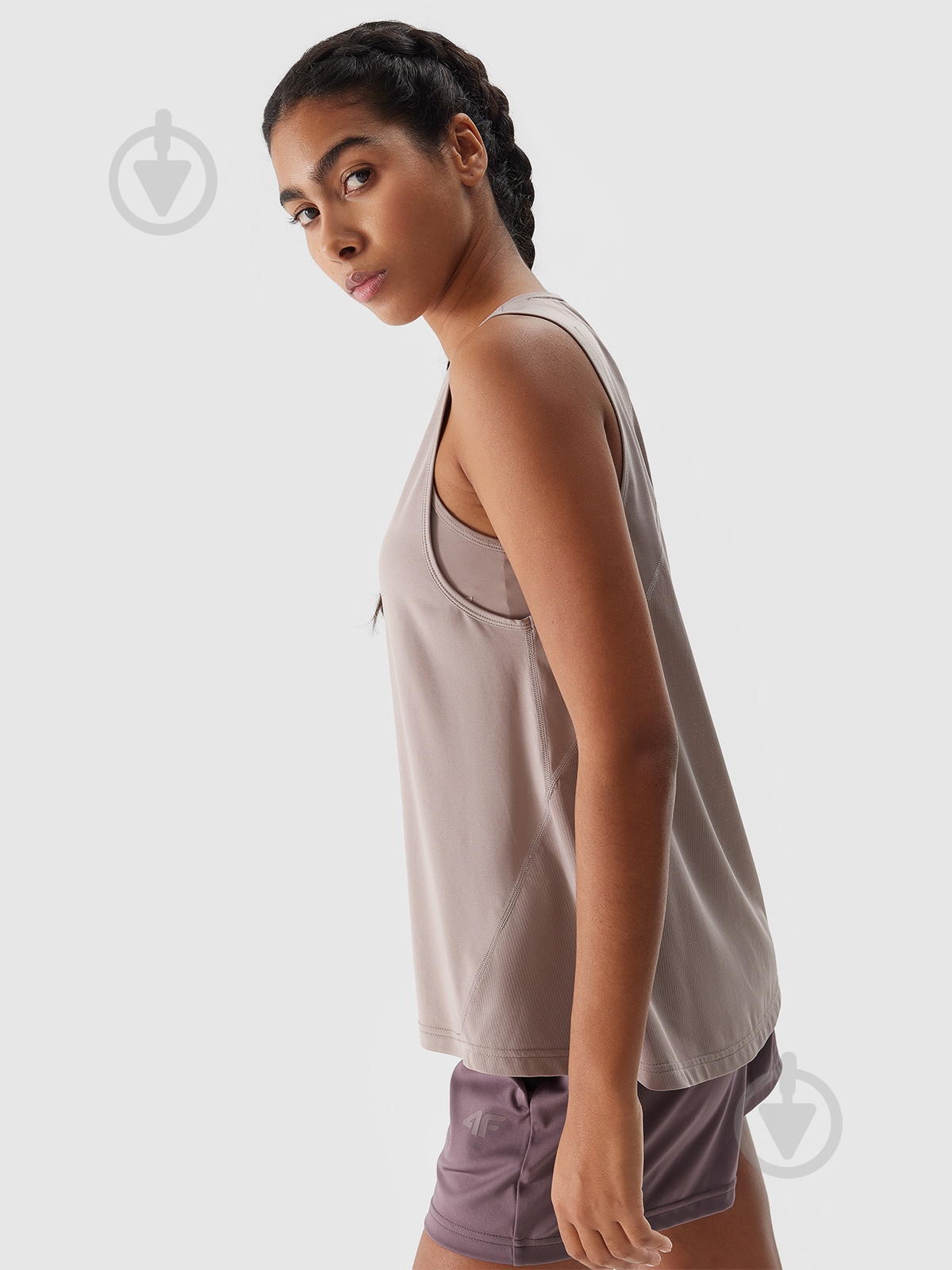 Майка 4F TSHIRT FNK F603 4FWSS24TFTSF603-83S р.L бежевый - фото 2 Майка 4F TSHIRT FNK F603 4FWSS24TFTSF603-83S р.L бежевый - фото 2