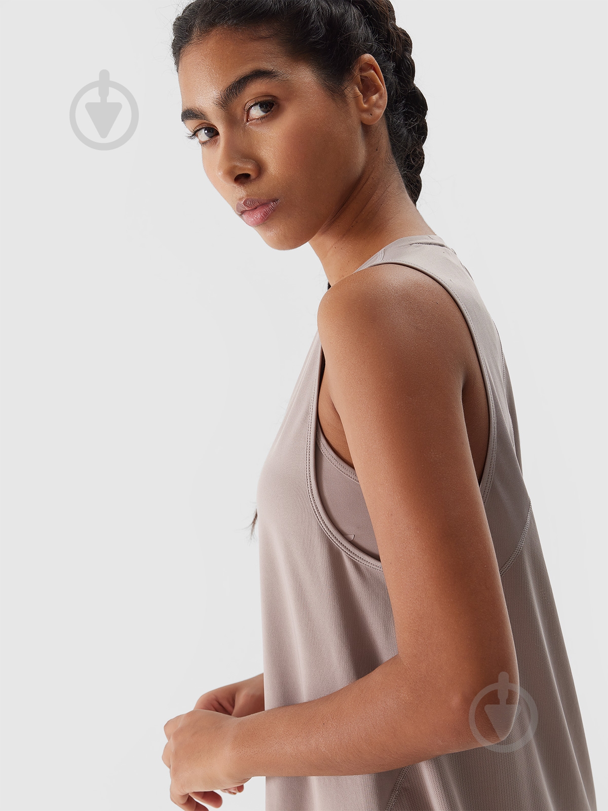 Майка 4F TSHIRT FNK F603 4FWSS24TFTSF603-83S р.L бежевый - фото 4 Майка 4F TSHIRT FNK F603 4FWSS24TFTSF603-83S р.L бежевый - фото 4