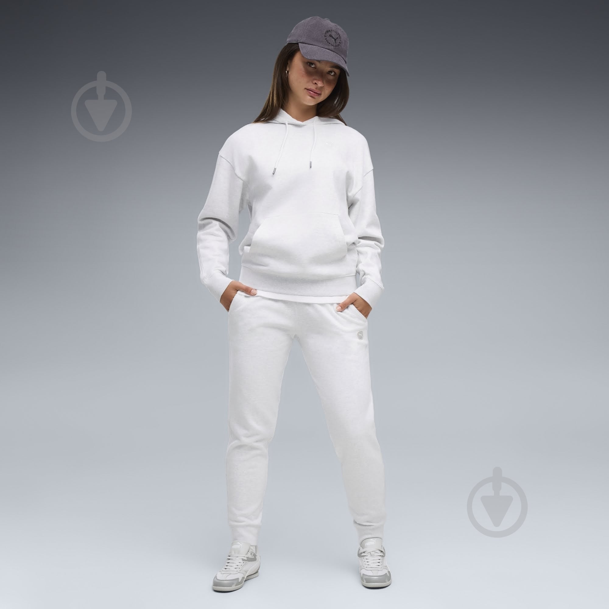 Брюки Puma ESS ELEVATED SWEATPANTS FL CL 69407505 р. S серый - фото 3
