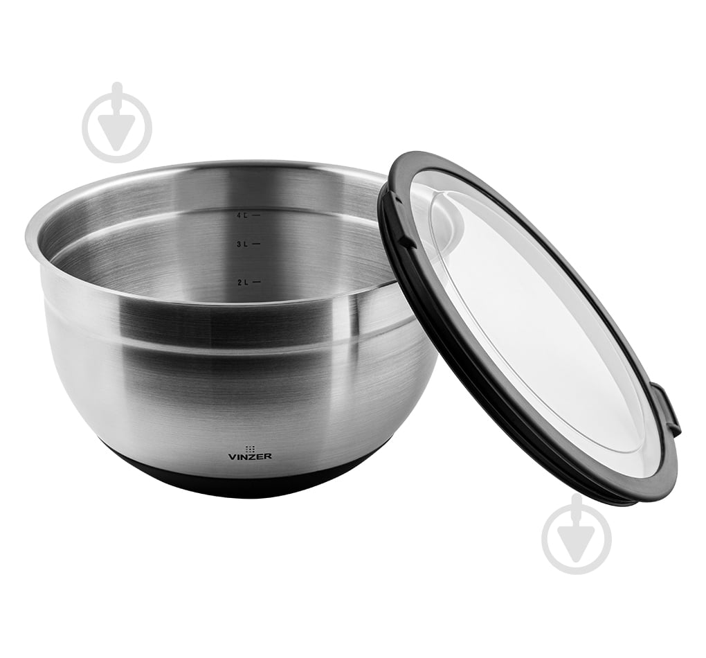 Миска з кришкою Vinzer d24 см/4 л 50344 - фото 2
