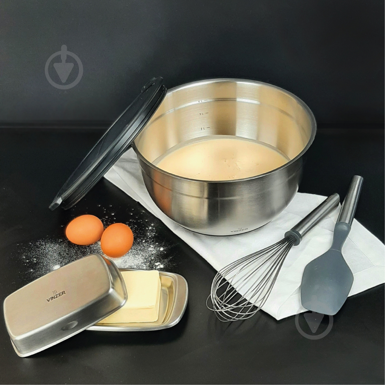 Миска з кришкою Vinzer d24 см/4 л 50344 - фото 7