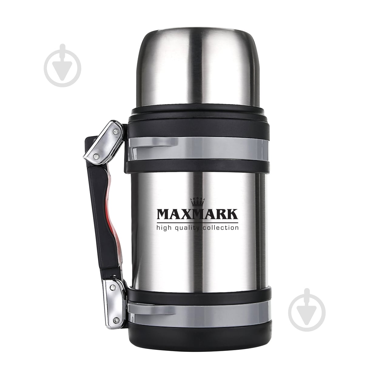 Термос Maxmark Classic 1 л серебряный MK-TRM61000 - фото 1