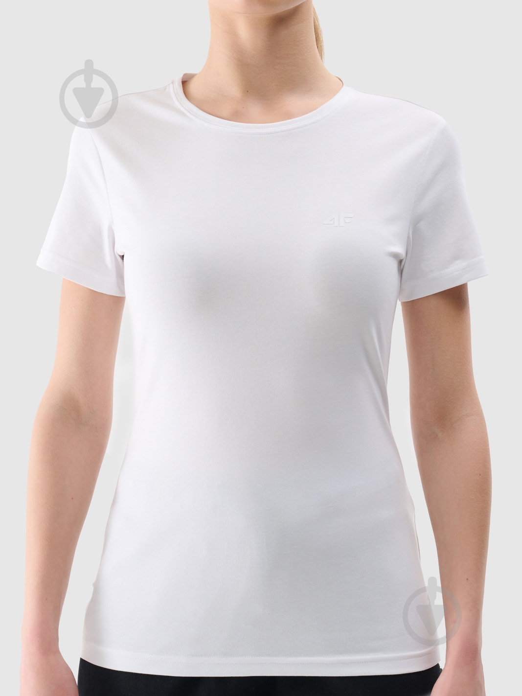 Футболка 4F TSHIRT F2255 4FWMM00TTSHF2255-10S р.XS білий - фото 4