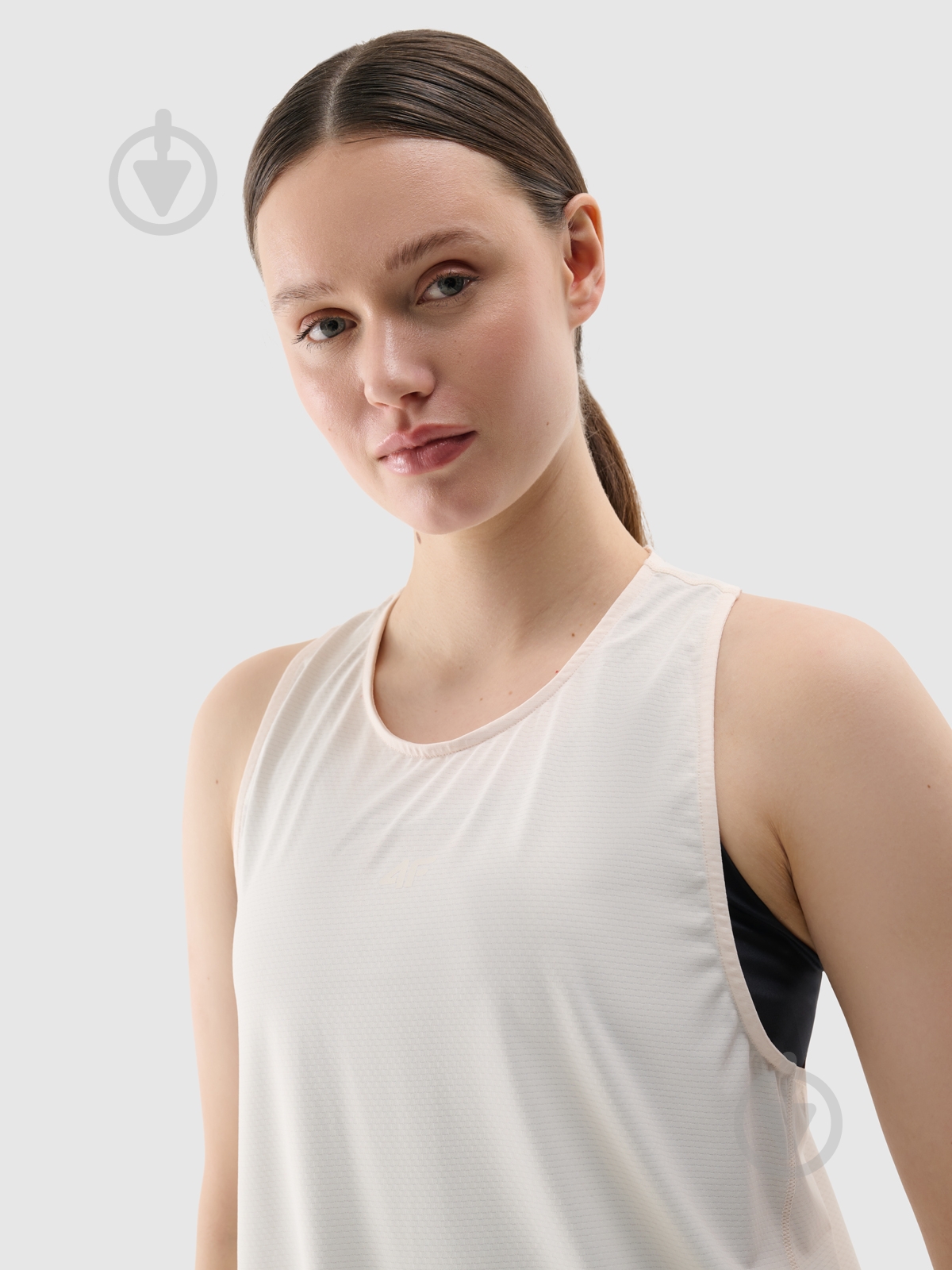 Майка 4F SLEEVELESS FNK F412 4FWSS25TFSLF412-11S р.XS білий - фото 3