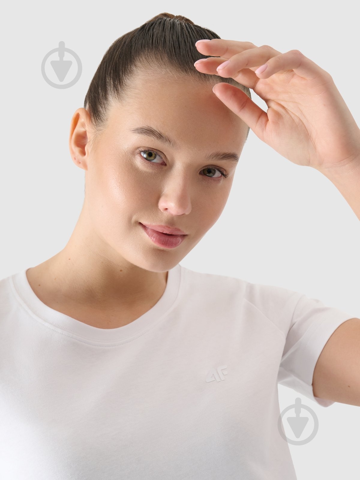 Футболка 4F 4FWMM00TTSHF2356-10S р.XS белый - фото 3