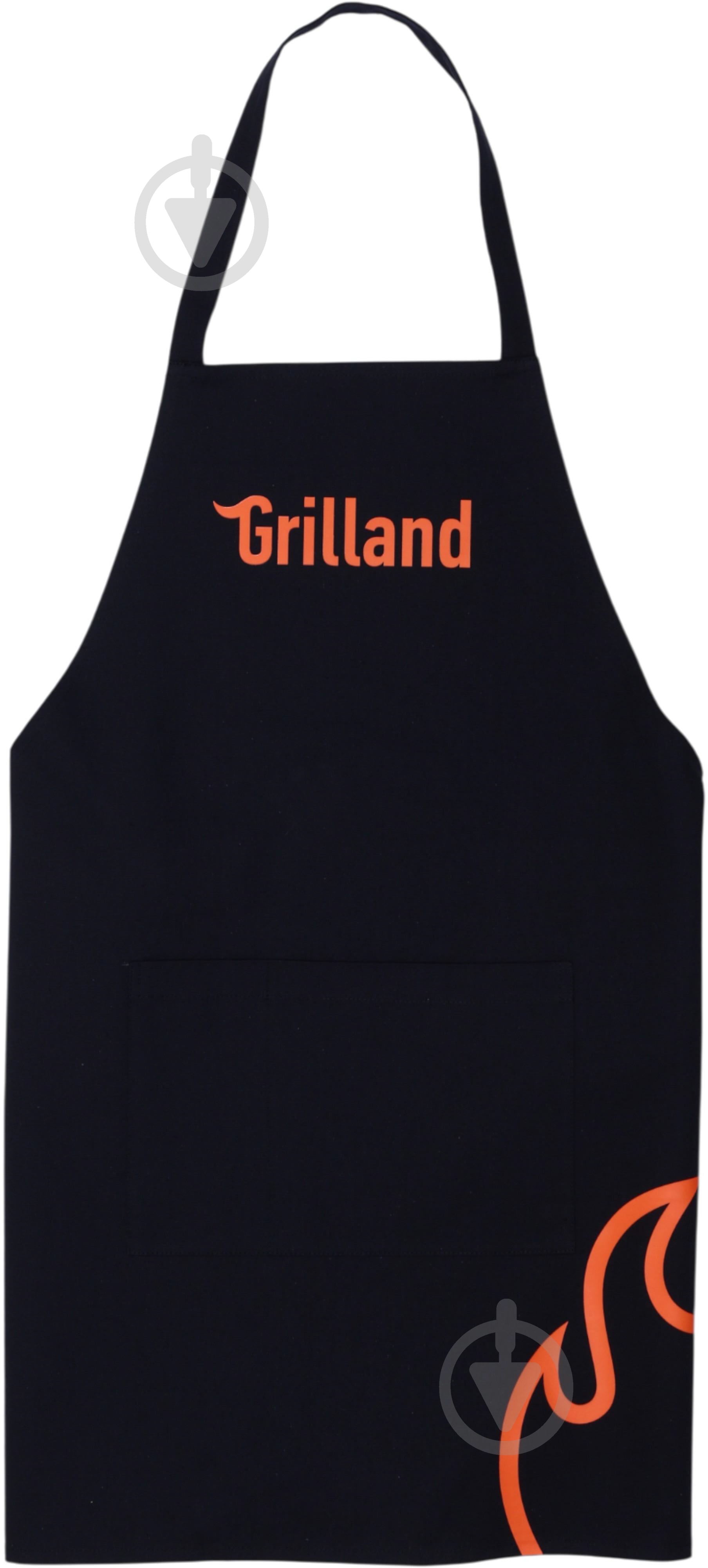 Фартук Grilland Огонь черный 68x80 см - фото 2