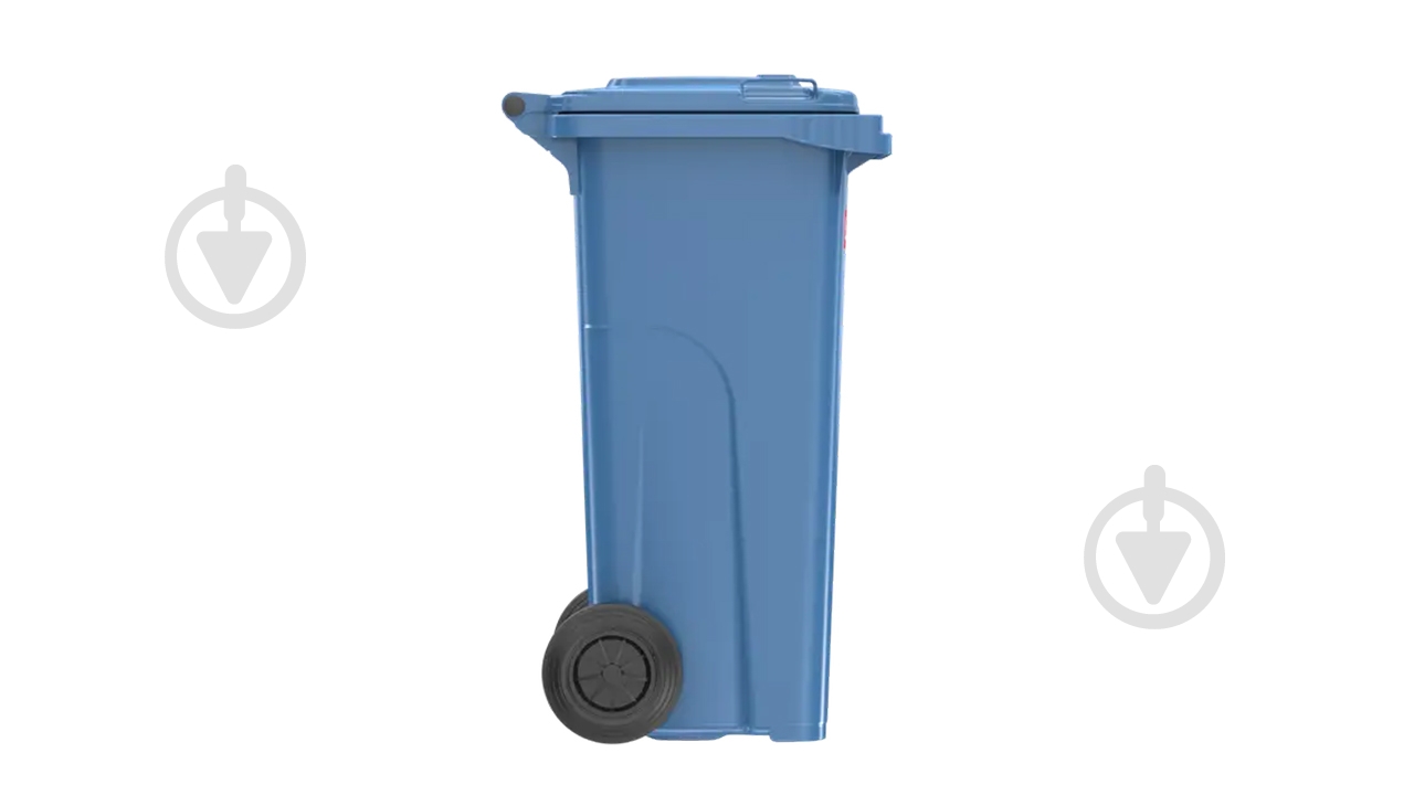 Бак для мусора с крышкой SULO передвижной 120 л синий - фото 3 Бак для мусора с крышкой SULO передвижной 120 л синий - фото 3