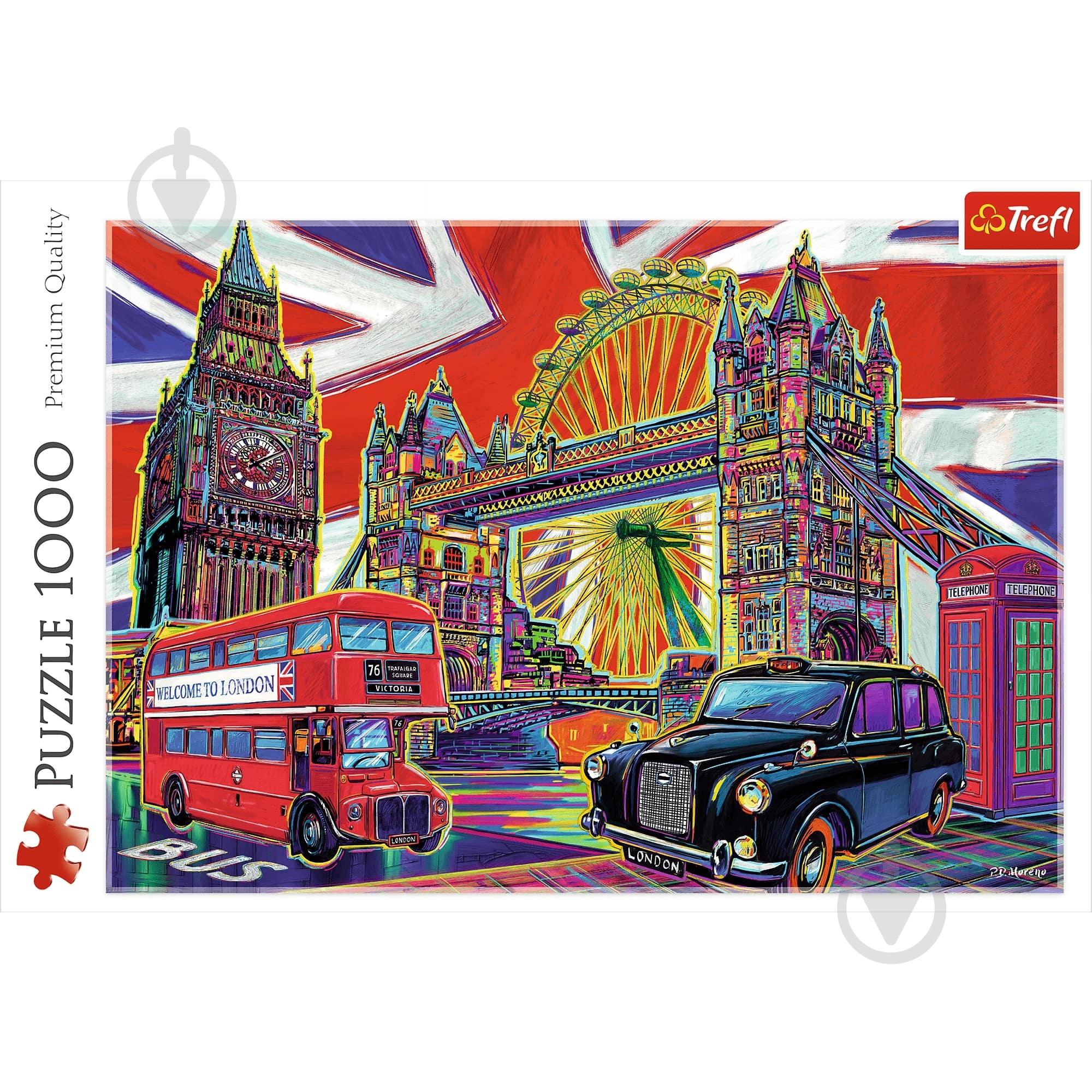 Пазлы Trefl Краски Лондона 6336323 - фото 1 Пазлы Trefl Краски Лондона 6336323 - фото 1