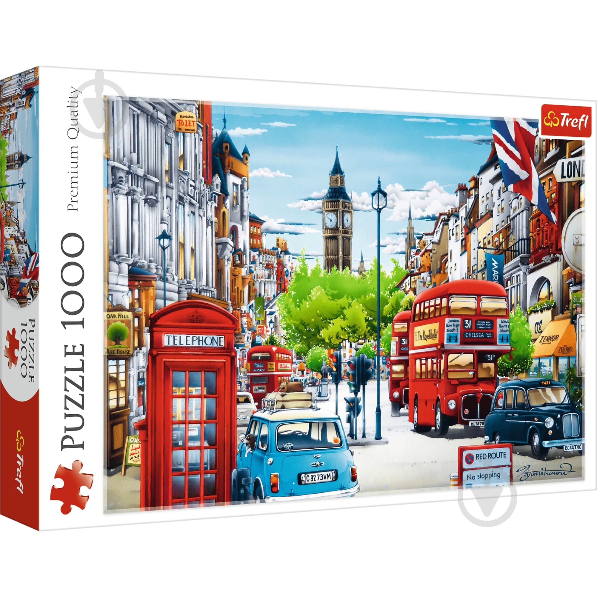 Пазлы Trefl Улица Лондона 6336324 - фото 2