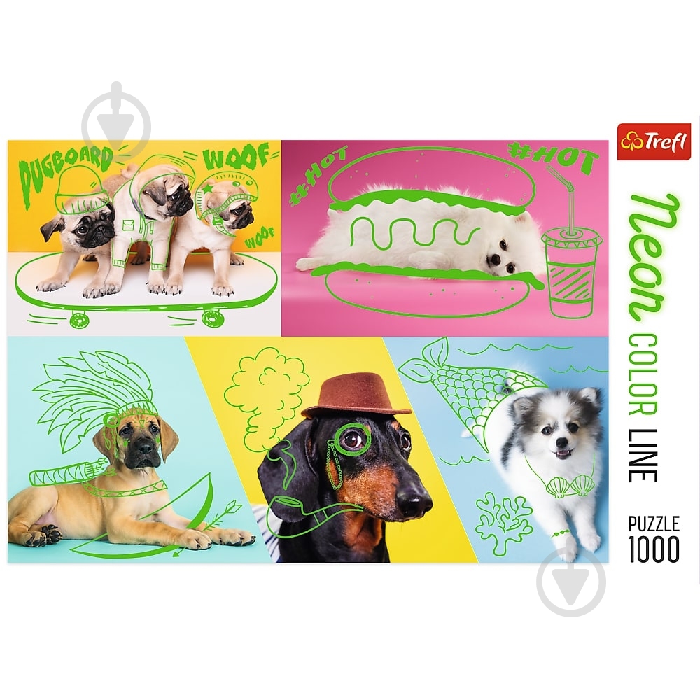 Пазлы Trefl Клевая семья 6336175 - фото 1