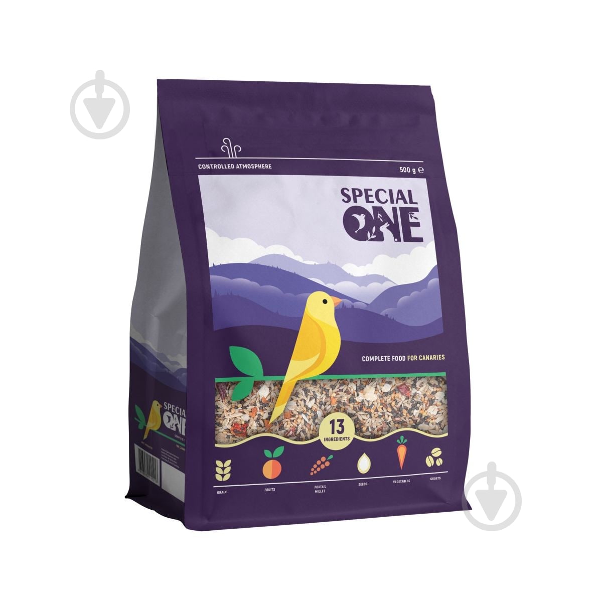 Корм SPECIAL ONE для канареек 500 г PR242121 - фото 1
