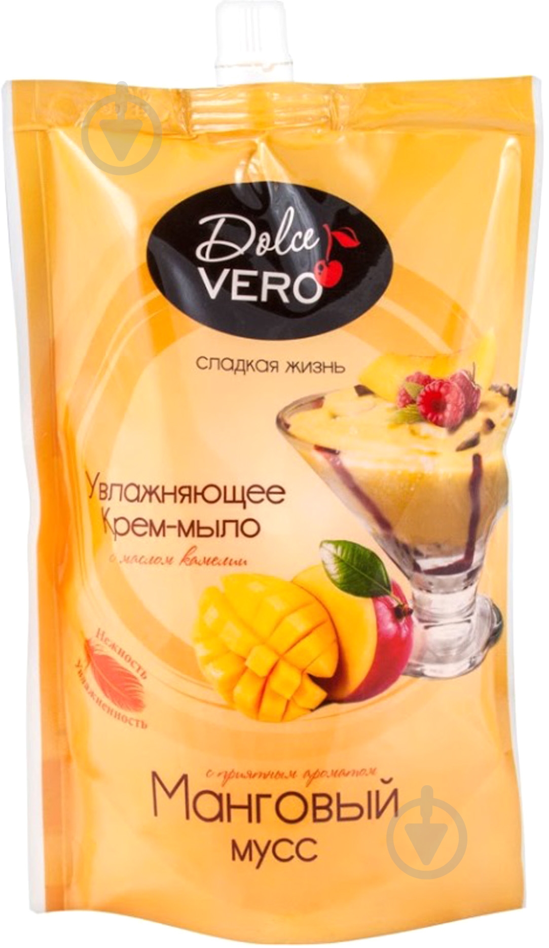 Крем-мило Dolce Vero Манговий мус 500 мл - фото 1