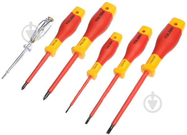 Набор отверток Tolsen диэлектрических × V33506 - фото 4 Набор отверток Tolsen диэлектрических × V33506 - фото 4