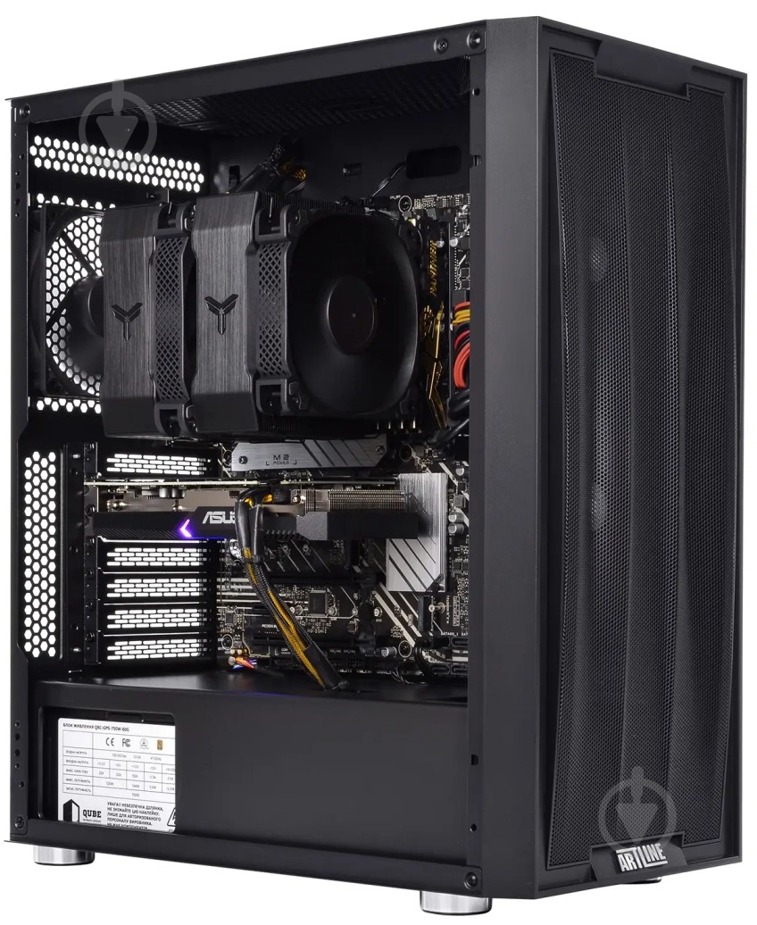Рабочая станция Artline WorkStation W75 (W75v52Win) black - фото 11