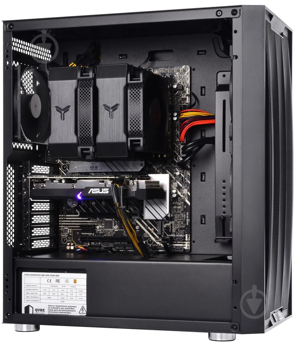 Рабочая станция Artline WorkStation W75 (W75v52Win) black - фото 7