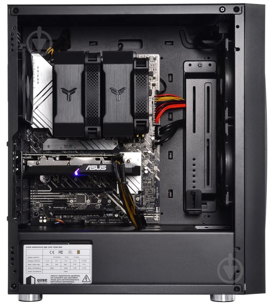 Рабочая станция Artline WorkStation W75 (W75v52Win) black - фото 10