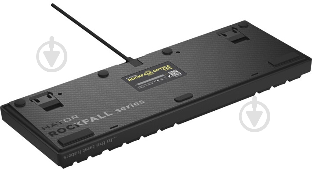 Клавиатура Hator Rockfall 2 Optica TKL black (HTK-730) black - фото 4