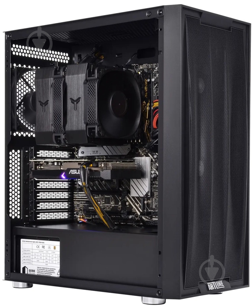 Рабочая станция Artline WorkStation W76 (W76v20) black - фото 9