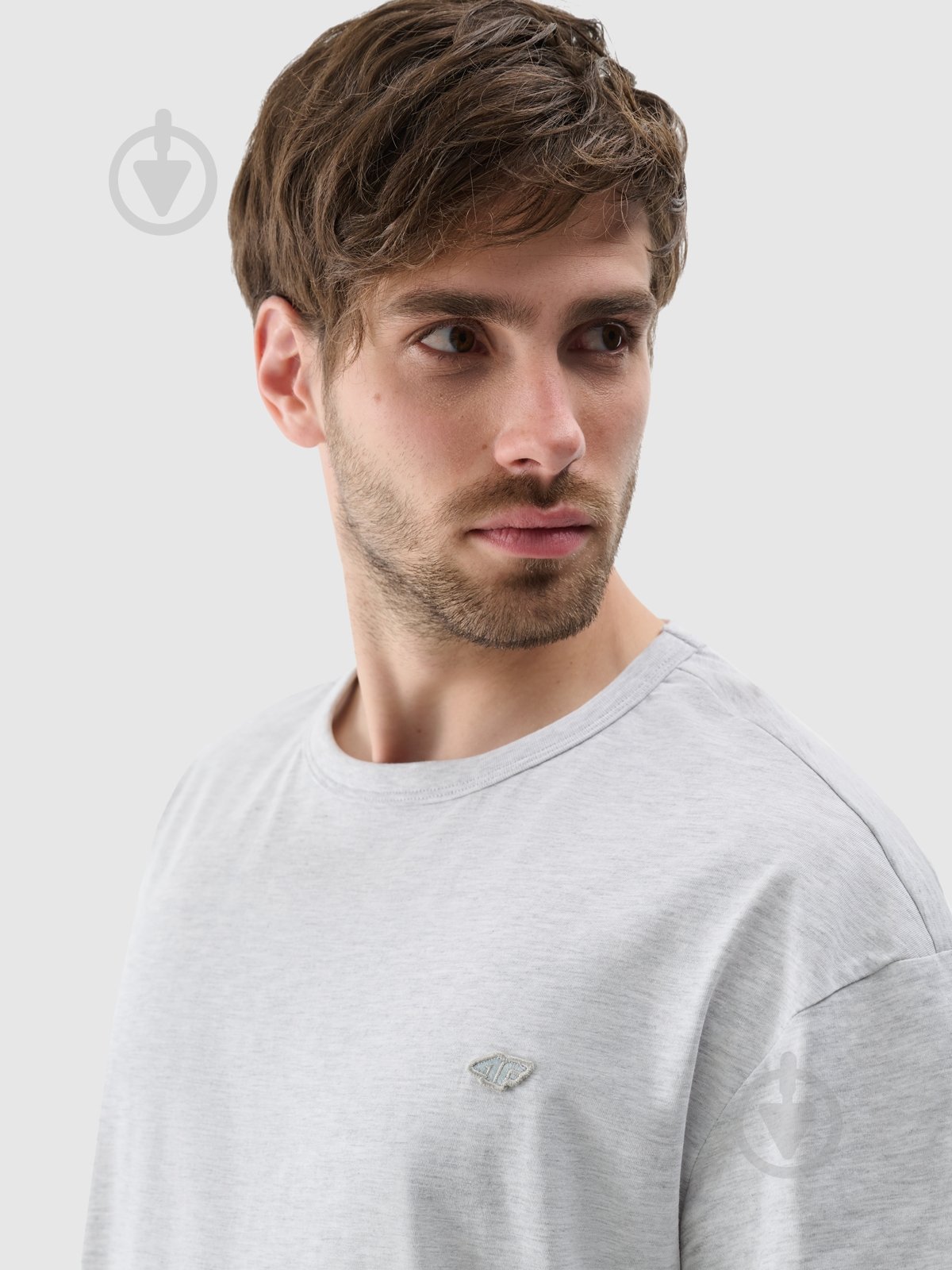 Футболка 4F TSHIRT U1972 4FWSS25TTSHU1972-27M р.XS серый - фото 3 Футболка 4F TSHIRT U1972 4FWSS25TTSHU1972-27M р.XS серый - фото 3