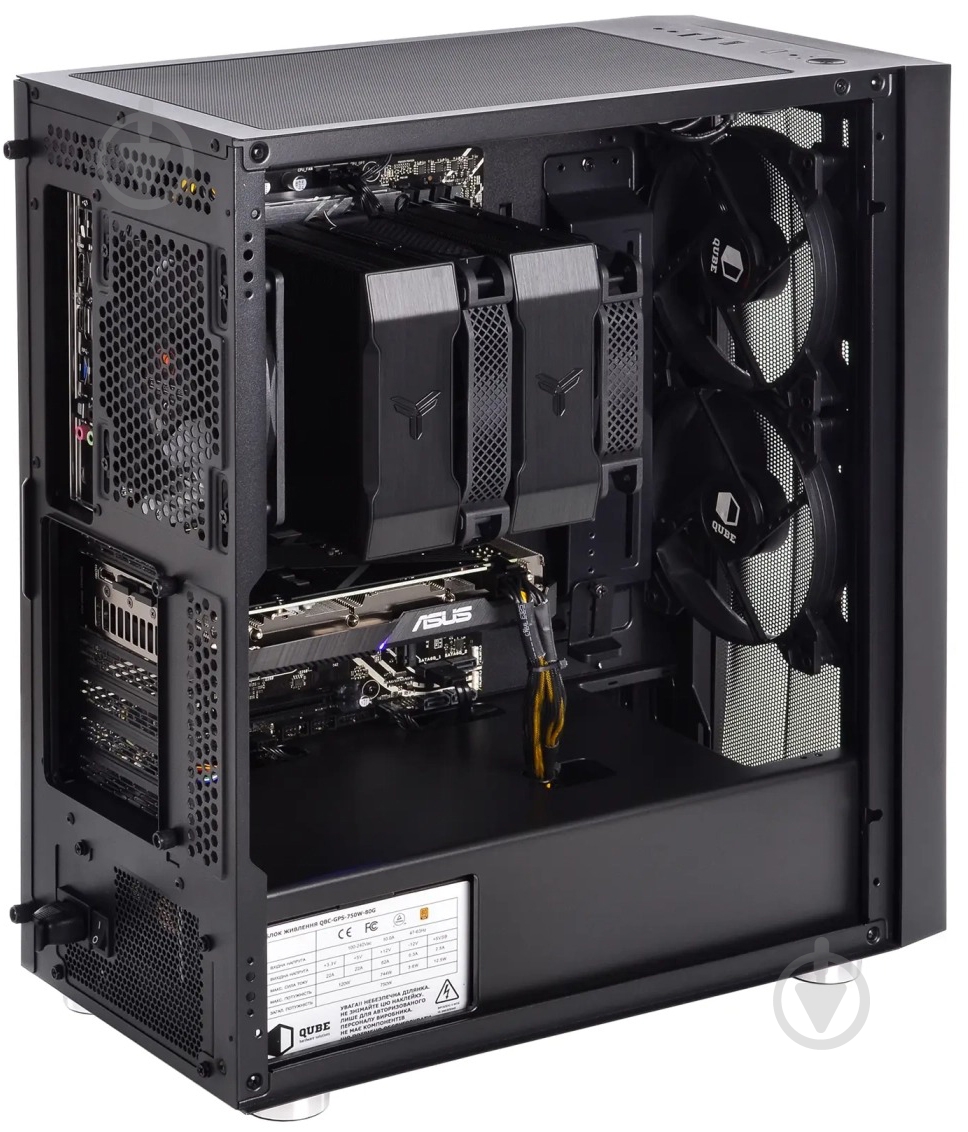 Рабочая станция Artline WorkStation W76 (W76v20Win) black - фото 3