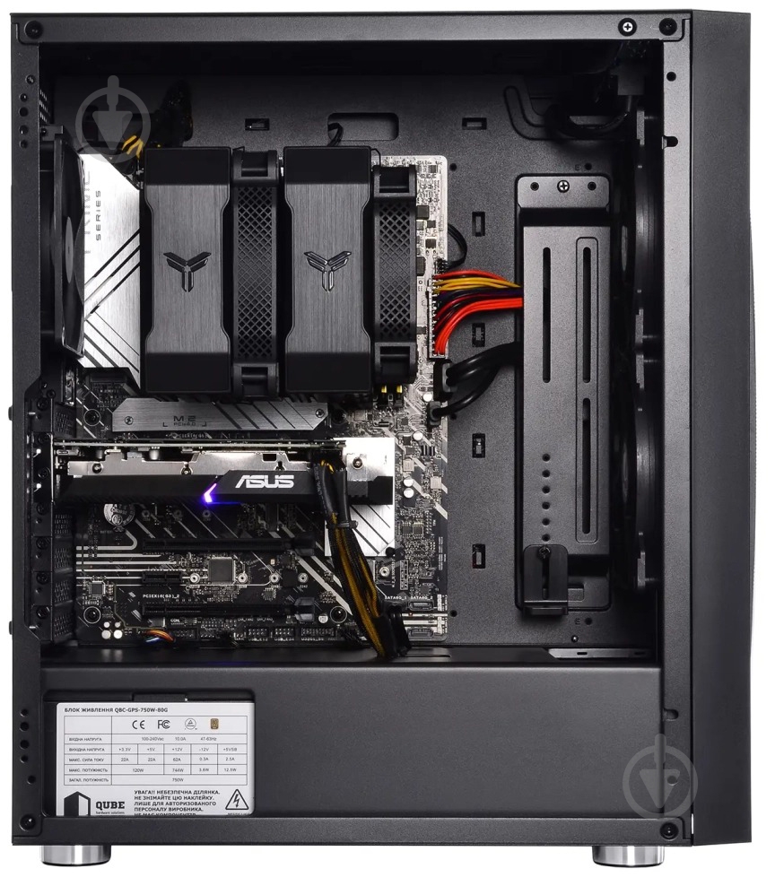 Рабочая станция Artline WorkStation W76 (W76v20Win) black - фото 8