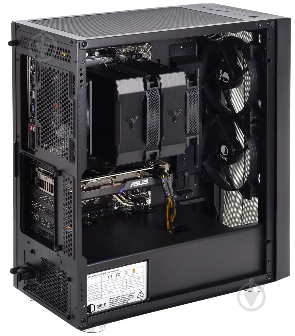 Робоча станція Artline WorkStation W76 (W76v21Win) black - фото 4