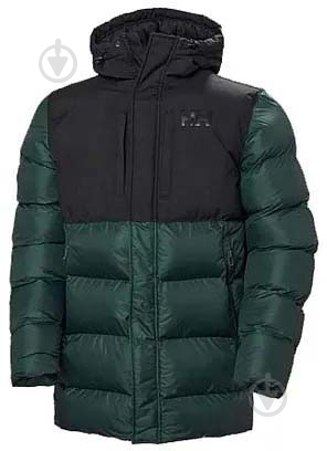 Куртка мужская зимняя Helly Hansen ACTIVE PUFFY LONG JACKET 53522_495 р.XL зеленая - фото 1