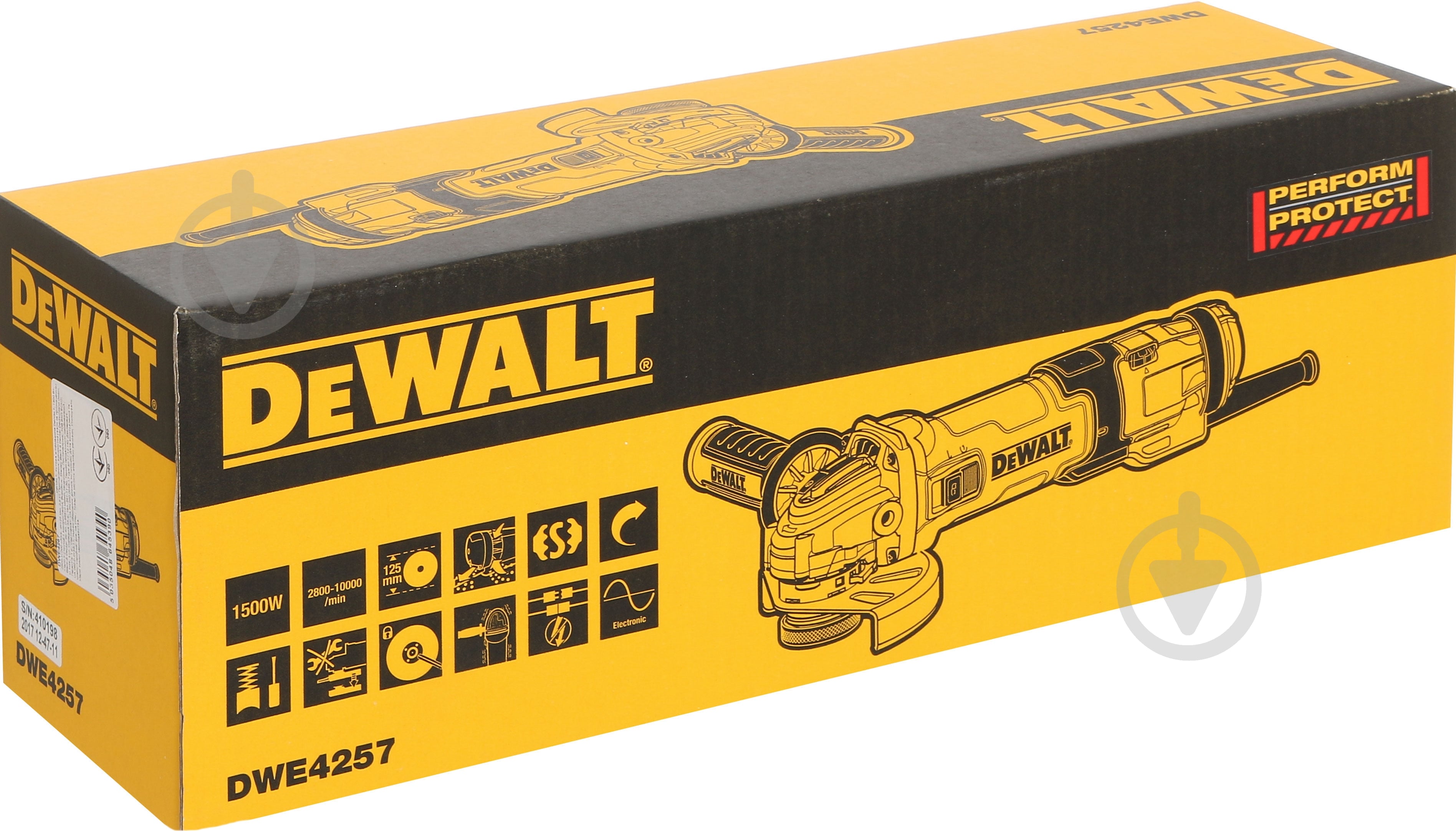 Болгарка (угловая шлифмашина) DeWalt DWE4257 - фото 5