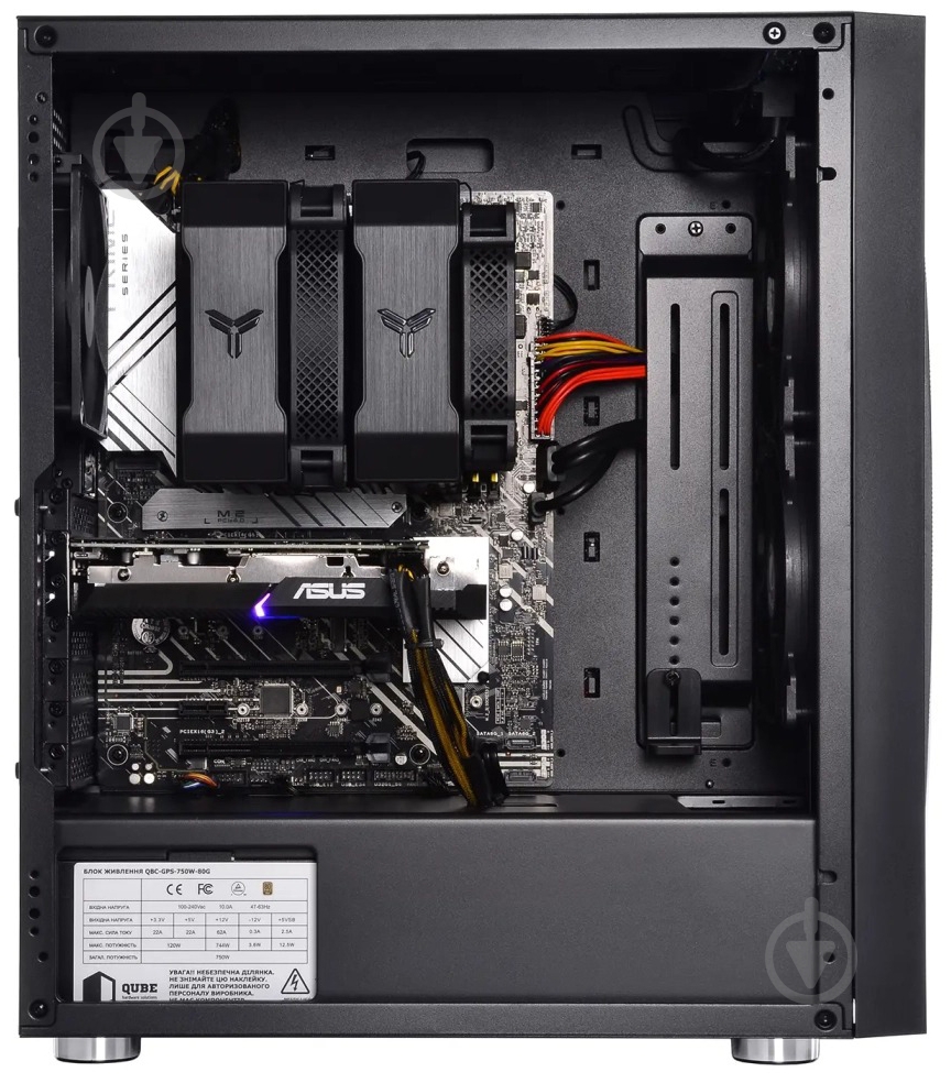 Рабочая станция Artline WorkStation W78 (W78v29Win) black - фото 8