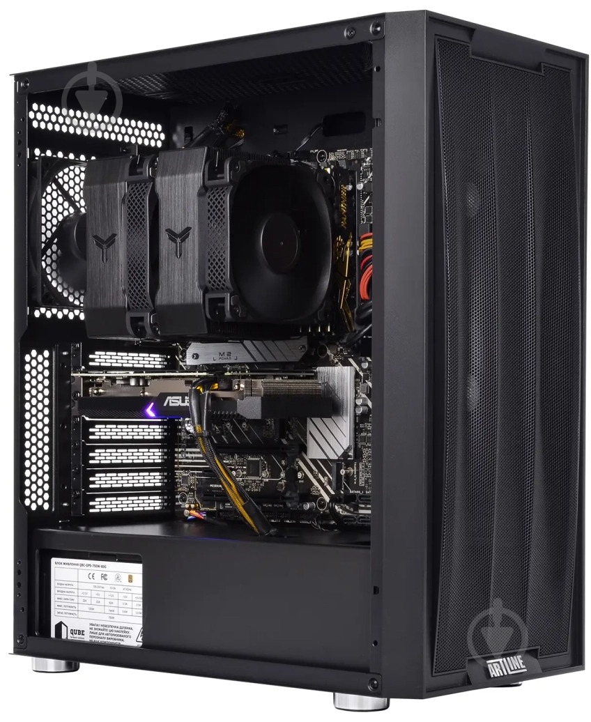 Рабочая станция Artline WorkStation W78 (W78v29Win) black - фото 9