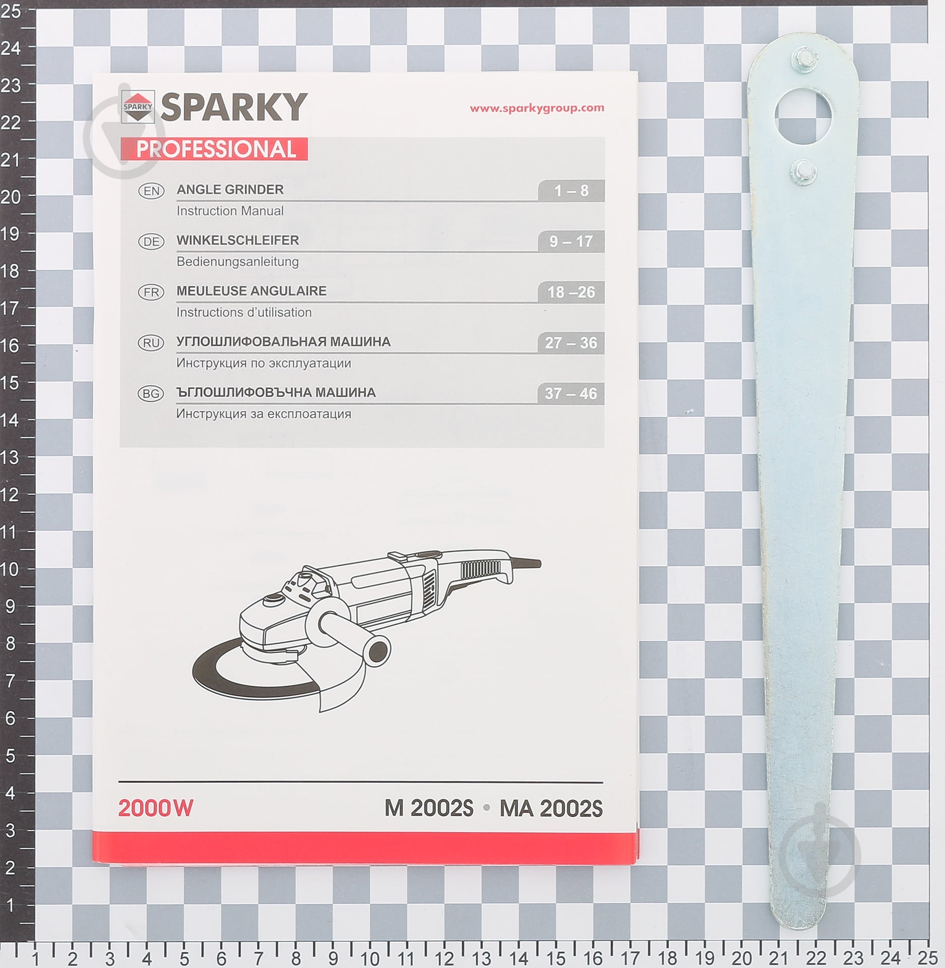 Болгарка (угловая шлифмашина) Sparky M 2002S А - фото 4 Болгарка (угловая шлифмашина) Sparky M 2002S А - фото 4