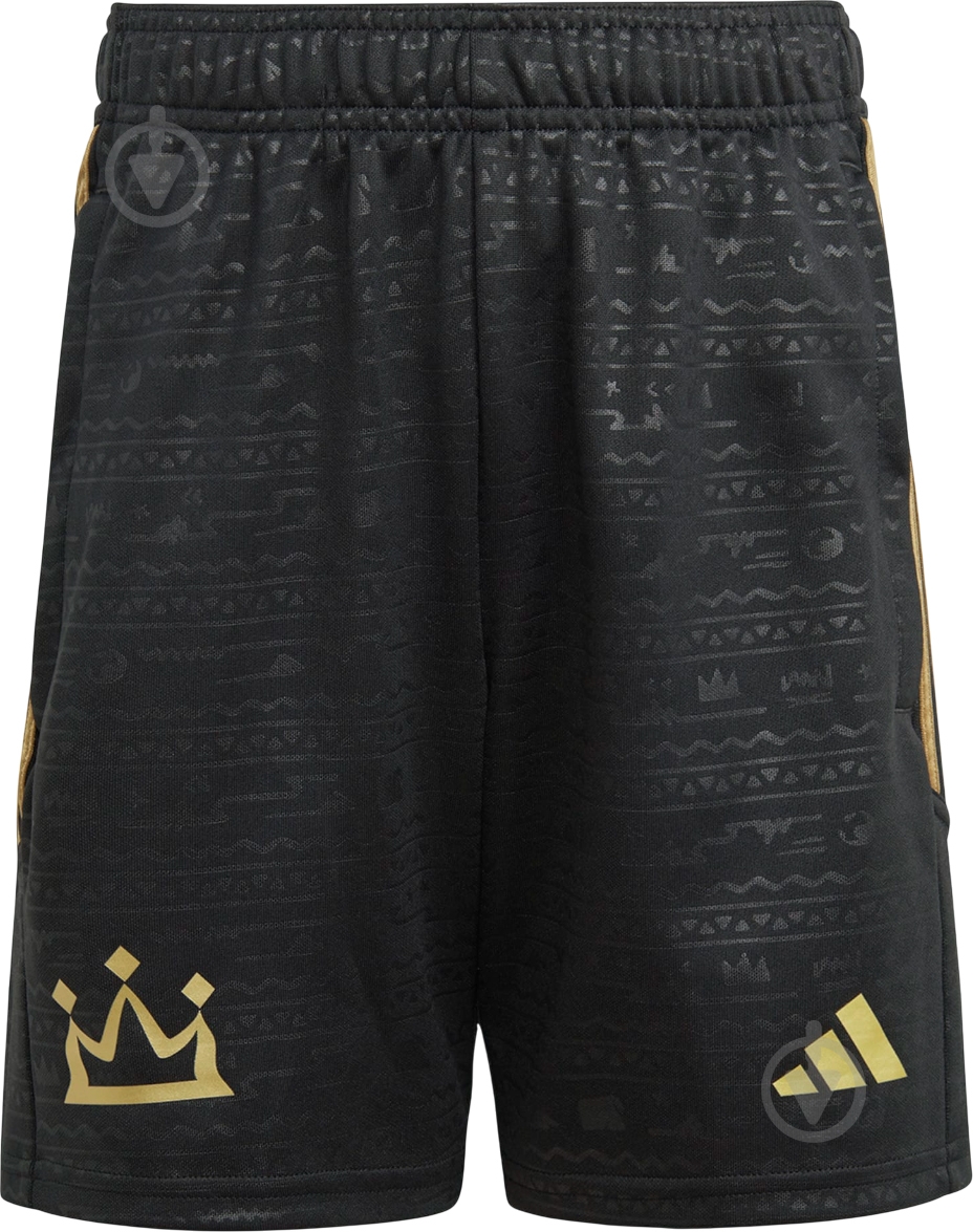 Шорти Adidas HR8161 р. 140 чорний - фото 1 Шорти Adidas HR8161 р. 140 чорний - фото 1