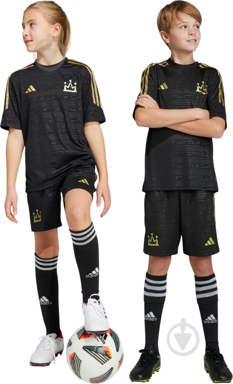 Шорти Adidas HR8161 р. 140 чорний - фото 6 Шорти Adidas HR8161 р. 140 чорний - фото 6