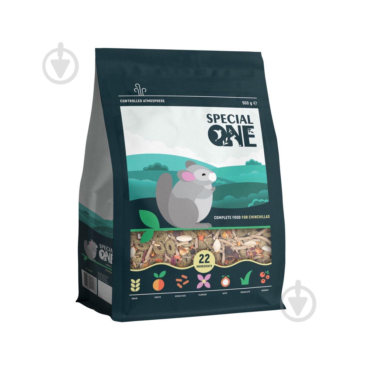 Корм Природа для шиншилл 500 г Special One PR242117 - фото 1