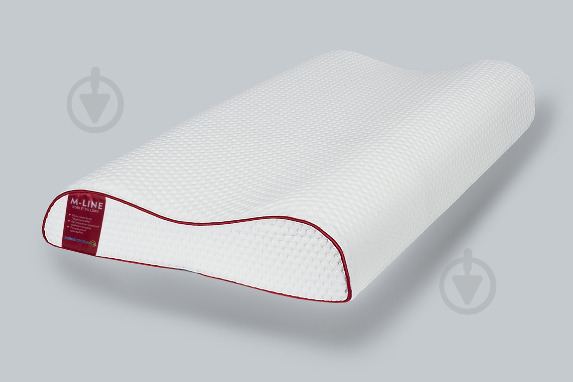 Подушка ортопедична Noble Ergowave Highfoam 58x40x10,5 см білий - фото 2