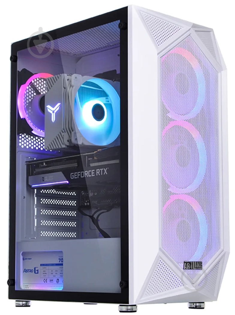 Компьютер Artline Gaming X57WHITE (X57WHITEv63) white - фото 3