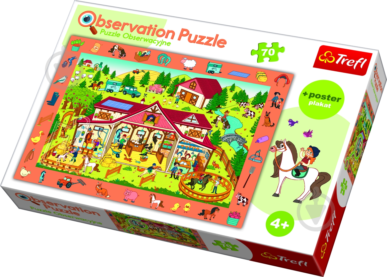 Пазлы Trefl Посещаем ранчо 6333953 - фото 1