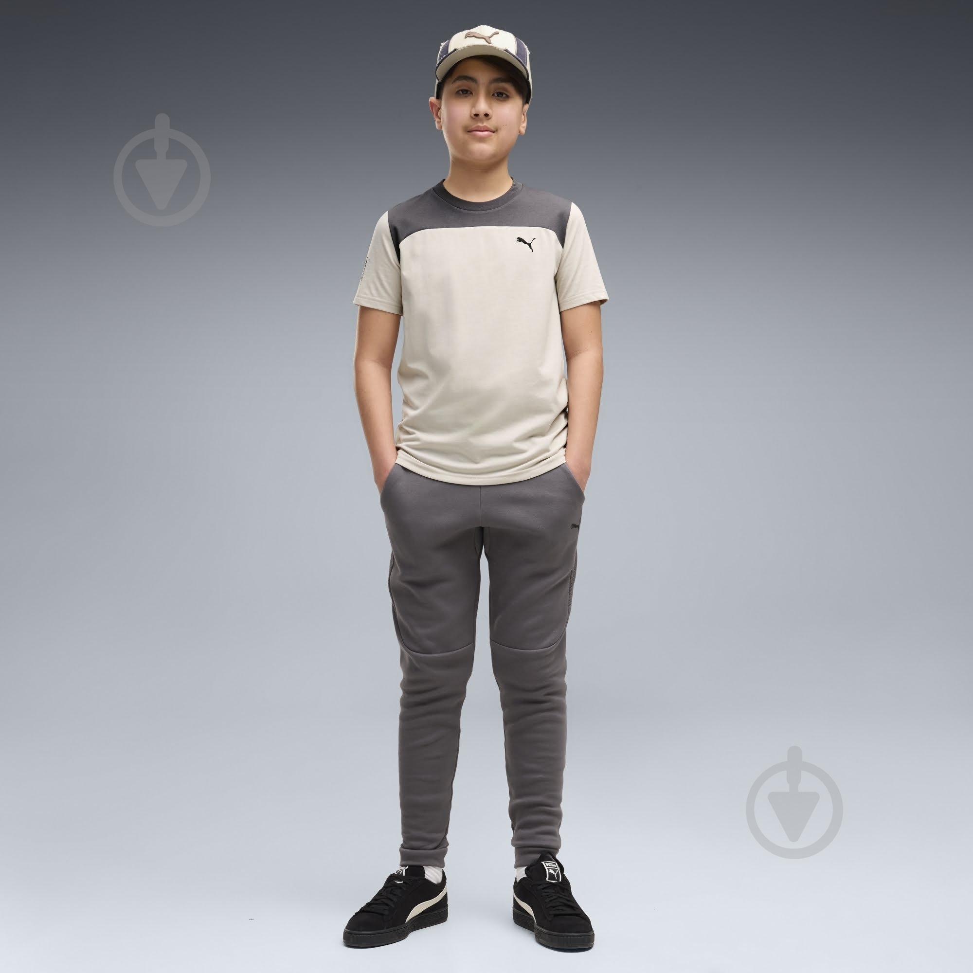 Брюки Puma PUMATECH Elevated Pants DK B 69473434 р. 164 серый - фото 3