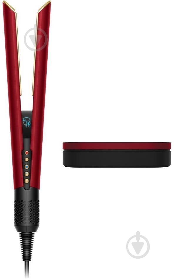 Выпрямитель для волос Dyson Airstrait Red Velvet/Gold (596931-01) - фото 4 Выпрямитель для волос Dyson Airstrait Red Velvet/Gold (596931-01) - фото 4