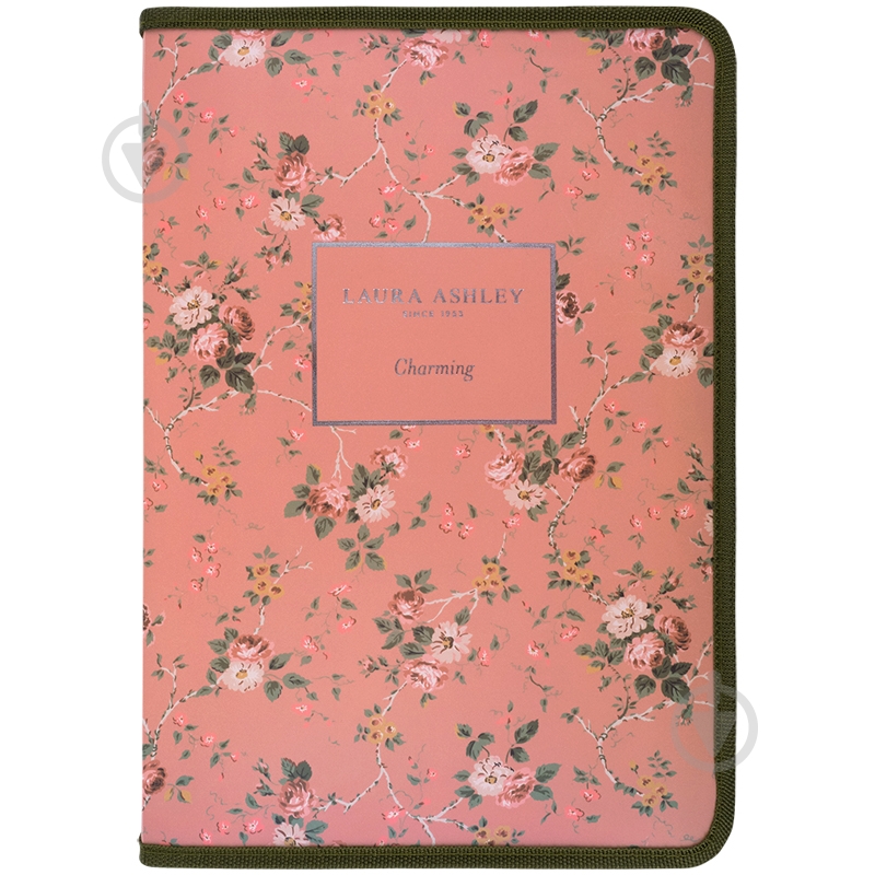 Папка на молнии объемная Laura Ashley Charming А4+ Axent 1804-30-A - фото 1 Папка на молнии объемная Laura Ashley Charming А4+ Axent 1804-30-A - фото 1