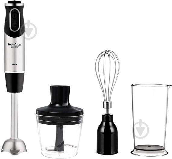 Блендер погружной Moulinex QUICKCHEF DD656832 черный - фото 1