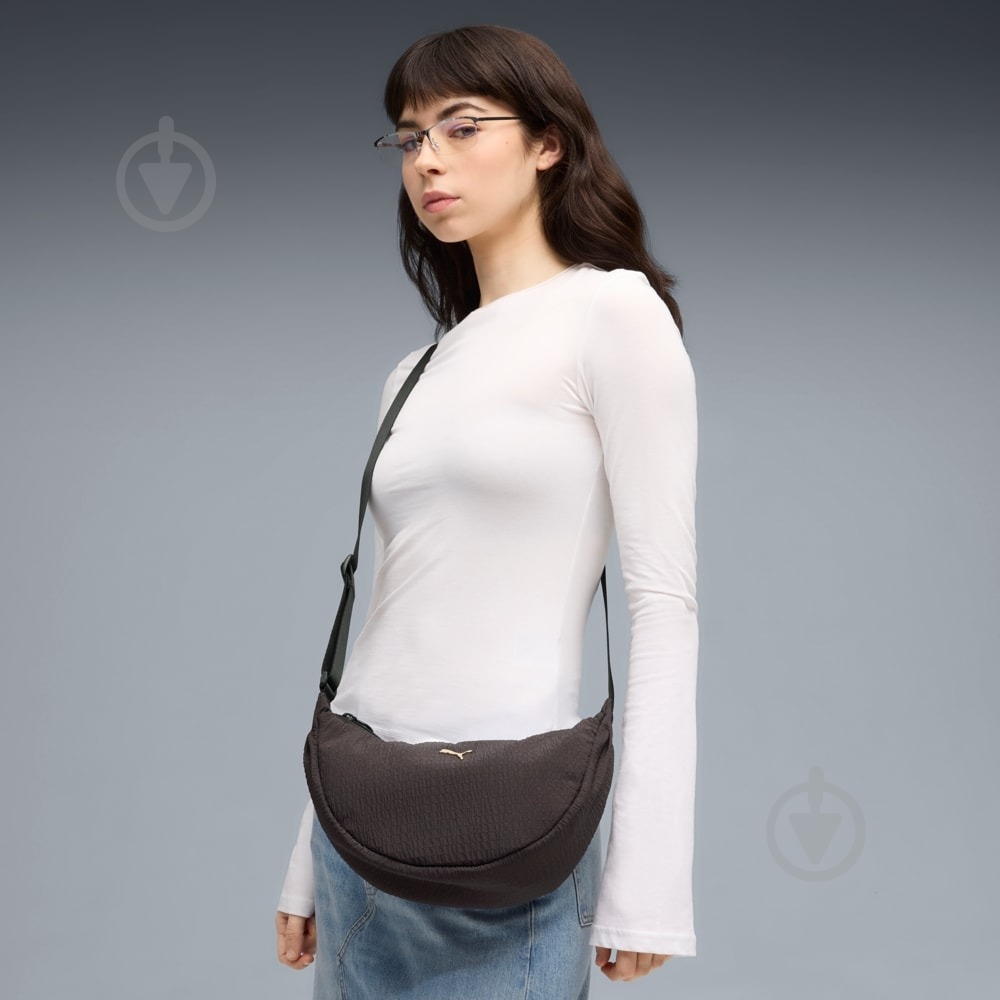 Сумка Puma Half Moon Bag 09270701 3 л чорний - фото 4 Сумка Puma Half Moon Bag 09270701 3 л чорний - фото 4